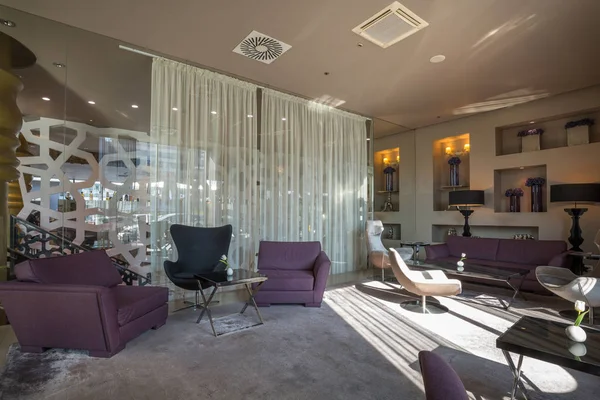 Modern luxus hotel lounge — Stock Fotó