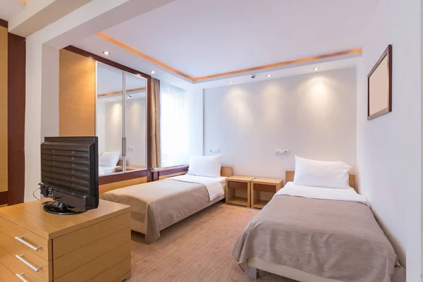 Interieur van een hotelkamer — Stockfoto