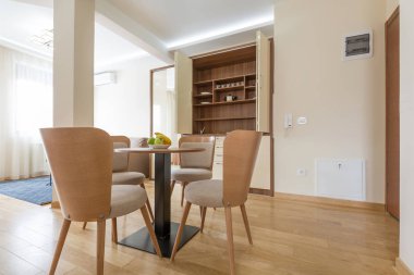 Yemek odası bir otel dairenin iç