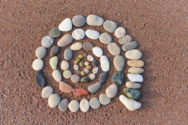 Okrągłe kształty kamień — Zdjęcie stockowe