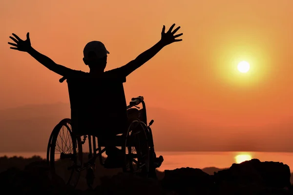 Energia życiowa & pozytywnych osób niepełnosprawnych — Zdjęcie stockowe
