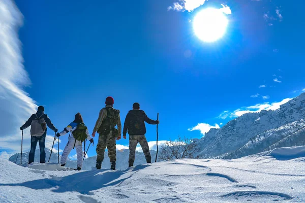 Éxito objetivo de la cumbre — Foto de Stock