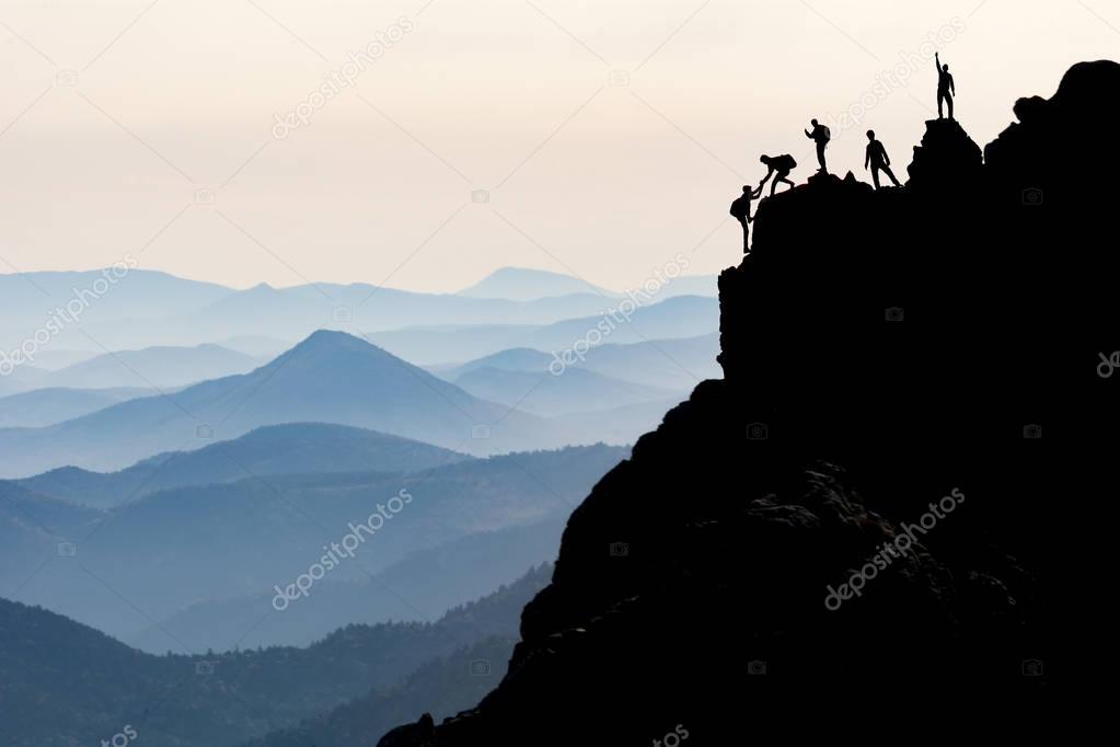 rock climbing & mountaineering & mountain climber help