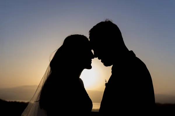 Amor & noiva & noivo & querido & casamento & reunião — Fotografia de Stock