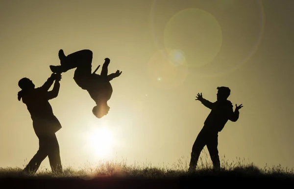 Házení Backflip práce — Stock fotografie