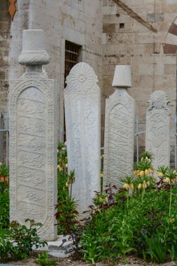 Tombstones of mevlana period clipart