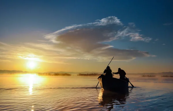 Trabalhar para os pescadores — Fotografia de Stock