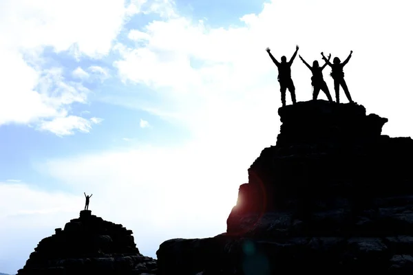 Unità Persone Successo Con Spirito Unità — Foto Stock