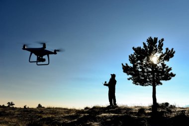 drone uçuş doğa ve hobi kullanımda