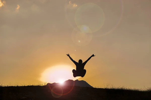 Oração Criativa Meditação Magia — Fotografia de Stock