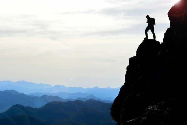 Unusual discoveries, heights and mystical views of the mountain — Stock Photo, Image