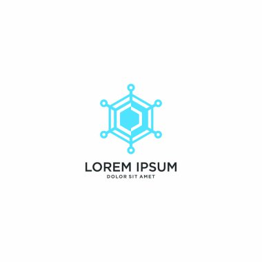 Çizim Vektörü Grafik logo teknolojisi soyut tasarım şablonu indirme