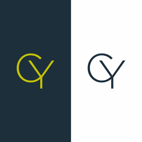 Початкова Літера Letter Простий Шаблон Дизайну Логотипу Преміум Векторна Графіка