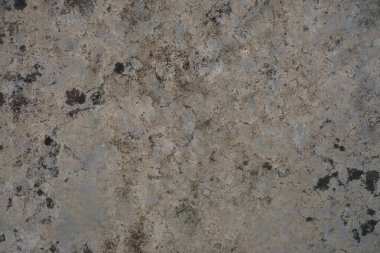 Eski gri beton yüzey çatlamış. 