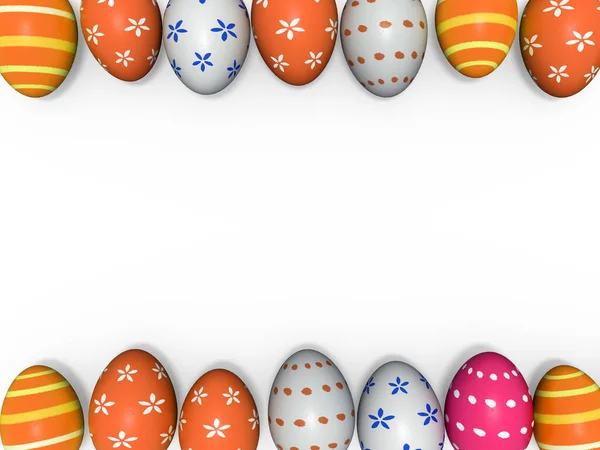 鸡蛋的自然造型设计 复活节快乐 图库图片