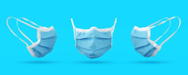 Tıbbi maske, 3 boyutlu tıbbi geçmiş, cerrahi ekipman.