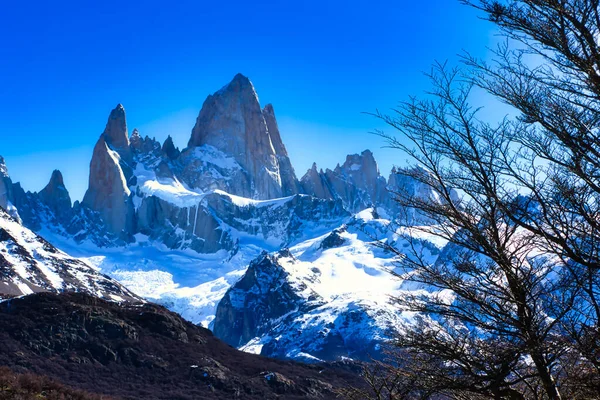 Patagonië Calafate Het Chalten Reis Bergen — Stockfoto
