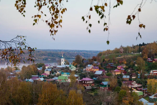 Plyos ist eine Stadt im priwolzhsky Bezirk des Oblast Iwanowo, russi — Stockfoto