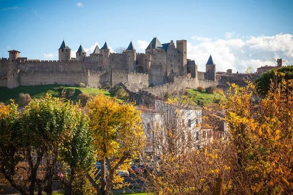 Fortified city of Carcassonne — Stock Photo, Image