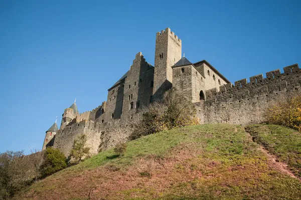 Ciudad fortificada de Carcasona — Foto de Stock