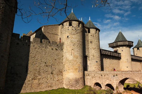 Fortified city of Carcassonne — Stock Photo, Image