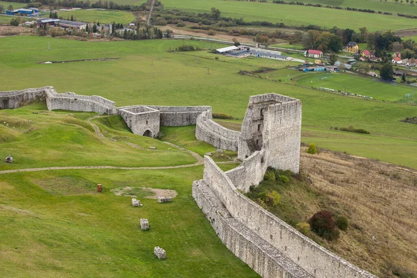 Ruinele Castelului Spis Din Estul Slovaciei Formează Unul Dintre Cele — Fotografie, imagine de stoc
