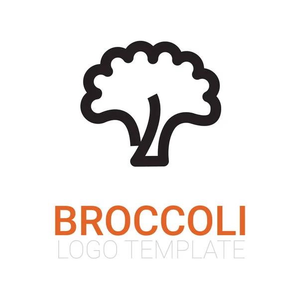 Broccoli pictogram vector — Stockvector