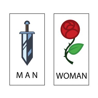 WC Icon - tuvalet işareti