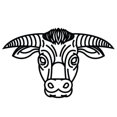 Güçlü boynuzlu bull başkanı