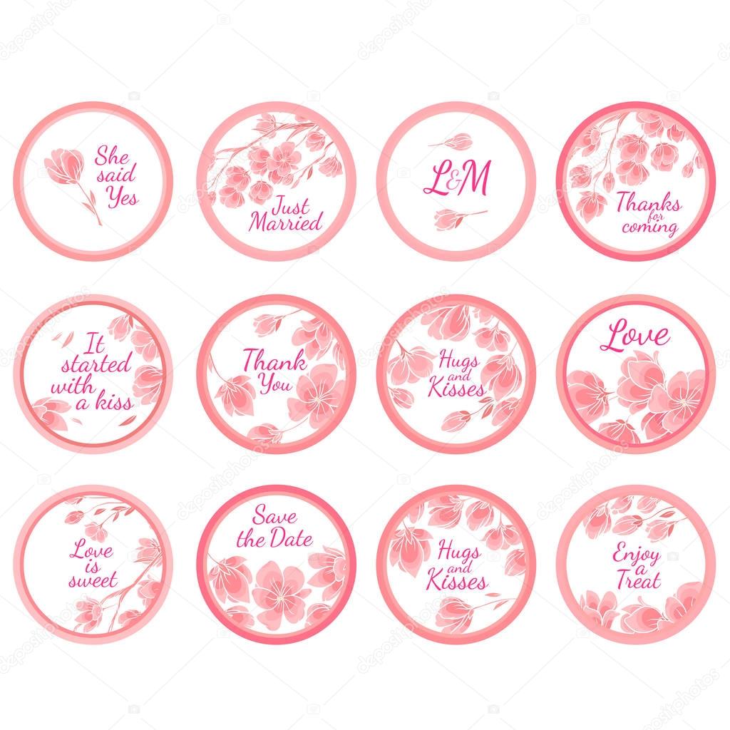 Personalized Candy Sticker Labels