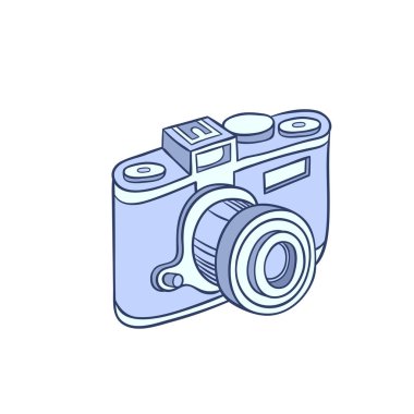 Retro fotoğraf makinesi