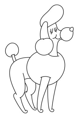 Çizgi film kaniş saç kesimi ile