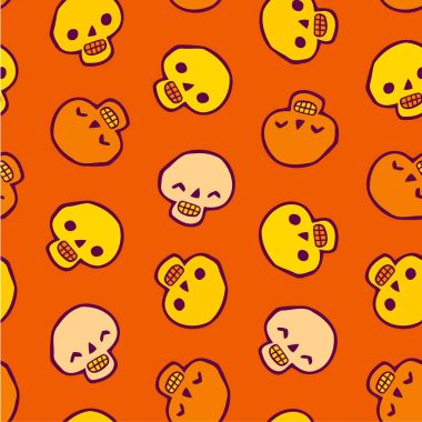 Kafatasları ile sorunsuz sonsuz arka plan