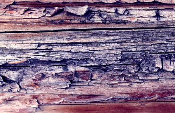 Fundo de madeira prancha textura parede com tom de cor selecionado. Fundo abstrato de uma parede de madeira velha com uma textura brilhante. tinta ultravioleta — Fotografia de Stock