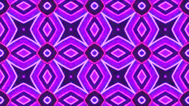 Néon kaléidoscope fond avec des lignes éclatantes. Modèle, fond 