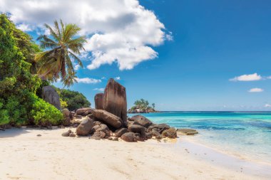 Seyşeller beach, Mahe Adası.