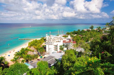 Tropik Karayipler ada - Jamaika, Montego Bay.