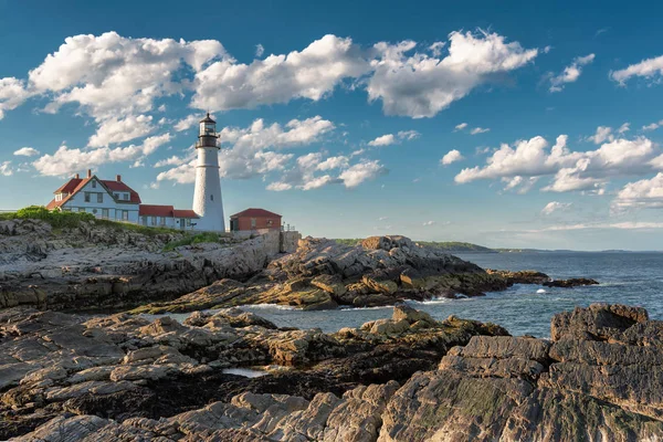 Portland maják, Maine, Usa — Stock fotografie