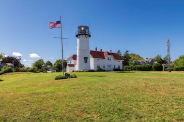 Chatham Lighthouse, Cape Cod, Massachusetts, USA. clipart
