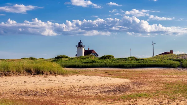 Cape Cod Beach Race Point Faro Provincetown Μασαχουσέτη Ούσα — Φωτογραφία Αρχείου