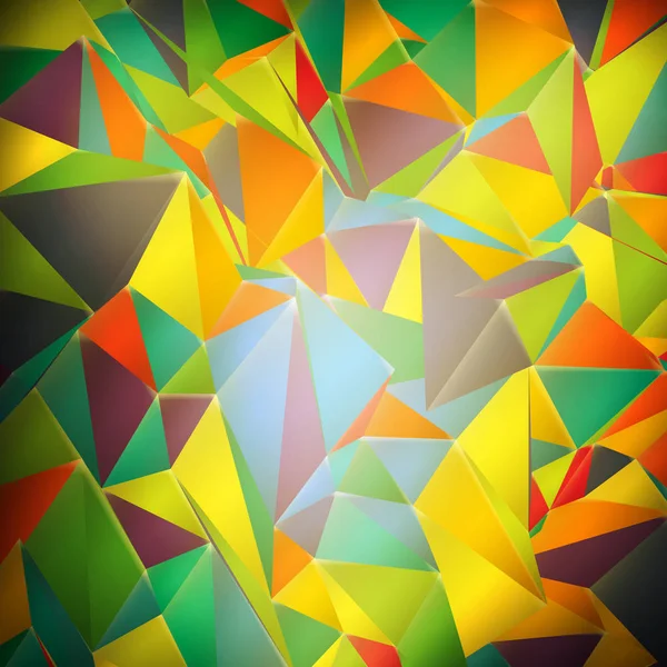 Abstract polygonal vector background. Futuristic design. Vector illustration — Stock Vector
