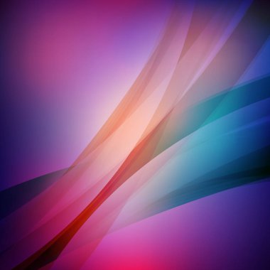 Renkli arka plan. Vektör çizim. Bulanık dalga yumuşak arka plan