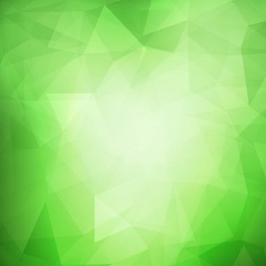 Soyut vektör arka plan. Yumuşak yeşil arka plan duvar kağıdı, el ilanı, afiş, banner şablonlar için bulanık