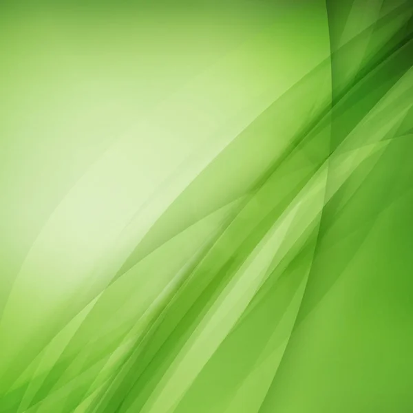 抽象的なベクトルの背景。ソフトぼやけた壁紙、フライヤー、ポスター、バナーのテンプレートのための緑の背景 — ストックベクタ