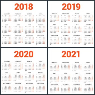Calendar 18 19 Grid Free Vector Eps Cdr Ai Svg Vector Illustration Graphic Art