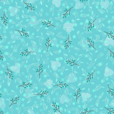 Sorunsuz bahar çiçek desenli. Davetiye, tebrik kartı, duvar kağıdı ve Tekstil için vektör arka plan