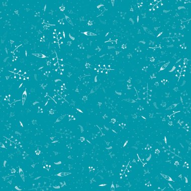 Sorunsuz bahar çiçek desenli. Davetiye, tebrik kartı, duvar kağıdı ve Tekstil için vektör arka plan