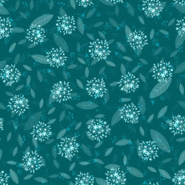 Sorunsuz bahar çiçek desenli. Davetiye, tebrik kartı, duvar kağıdı ve Tekstil için vektör arka plan