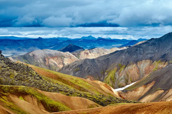 Parque Nacional del Valle Landmannalaugar, Islandia —  Fotos de Stock