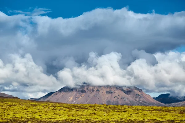 Trekking in Island — Stockfoto